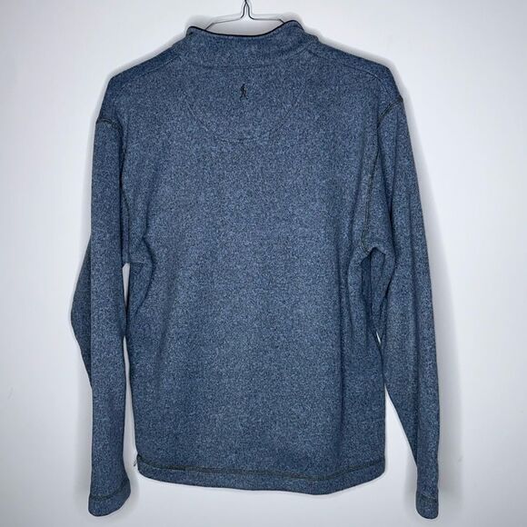 Royal Robbins Heather Blue 1/4 Zip Outdoor Adventure Top in Size Large - Picture 3 of 4